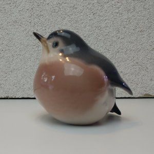 Royal Copenhagen Robin - Porcelain Bird Figurine